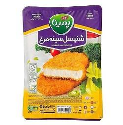 شنیسل سینه مرغ 540 گرم پمینا کاله